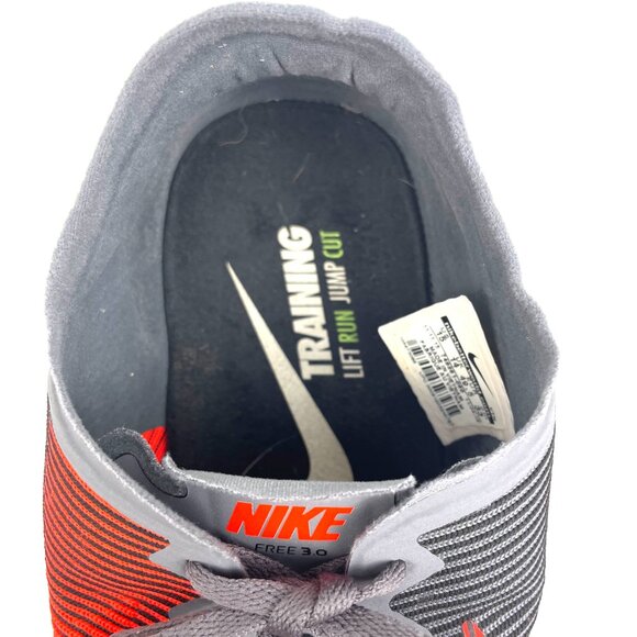 Nike Free Trainer 3.0 Men’s  Gray Red 749361-060 Cross Training Shoes Size 15 - Picture 7 of 15